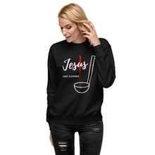 Load image into Gallery viewer, Jesus and Gumbo Sweatshirt (Black)