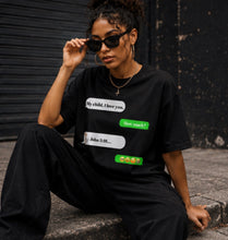 Load image into Gallery viewer, Texting W/God T-Shirt (Green bubble)