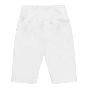 Not Like Us Biker Shorts (White)