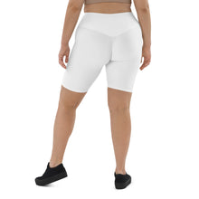 Load image into Gallery viewer, Not Like Us Biker Shorts (White)