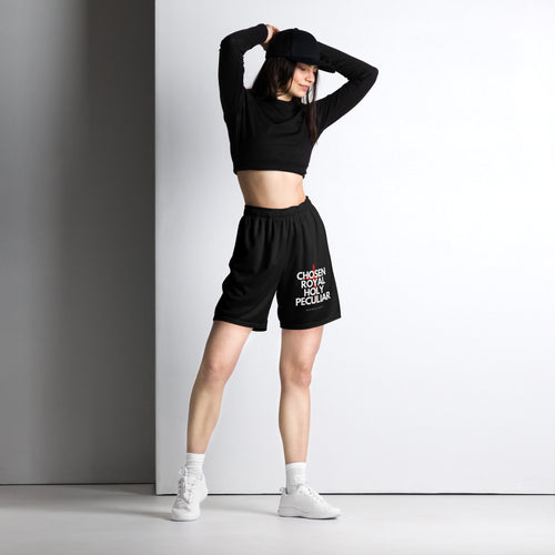 Not Like Us (Set Apart) Unisex mesh shorts (Black)