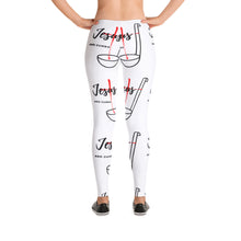 Load image into Gallery viewer, Jesus and Gumbo Leggings (White)