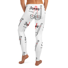 Load image into Gallery viewer, Jesus and Gumbo Leggings (White)