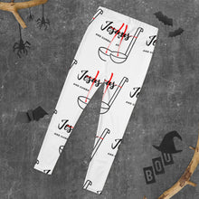 Load image into Gallery viewer, Jesus and Gumbo Leggings (White)