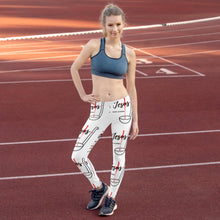 Load image into Gallery viewer, Jesus and Gumbo Leggings (White)