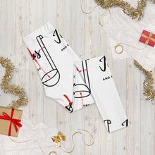 Load image into Gallery viewer, Jesus and Gumbo Leggings (White)