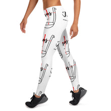 Load image into Gallery viewer, Jesus and Gumbo Leggings (White)