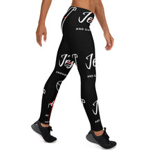 Load image into Gallery viewer, Jesus and Gumbo Leggings (Black)