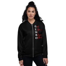 Load image into Gallery viewer, Gumbo Bomber Jacket (Black)