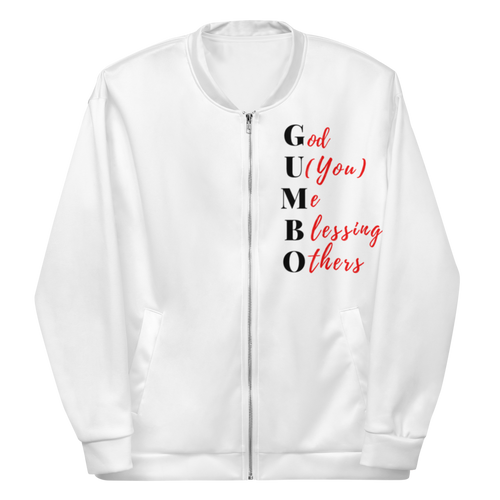 Gumbo Bomber Jacket (White)