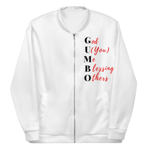 Gumbo Bomber Jacket (White)