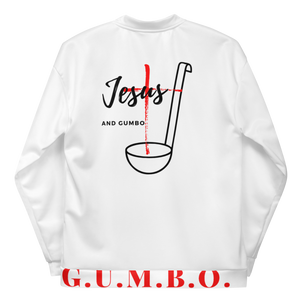 Gumbo Bomber Jacket (White)