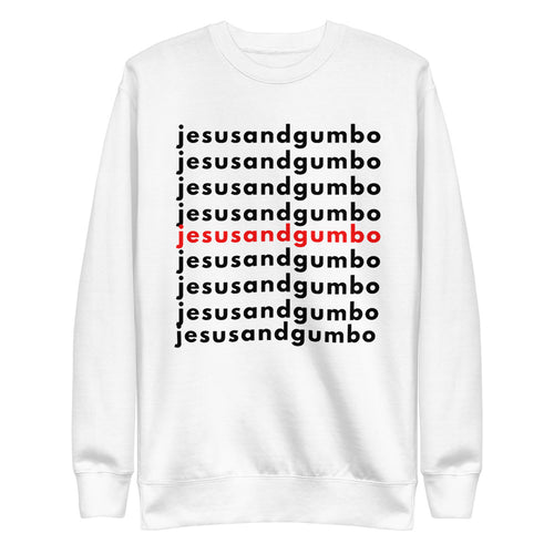 J&G Sweatshirt (White)